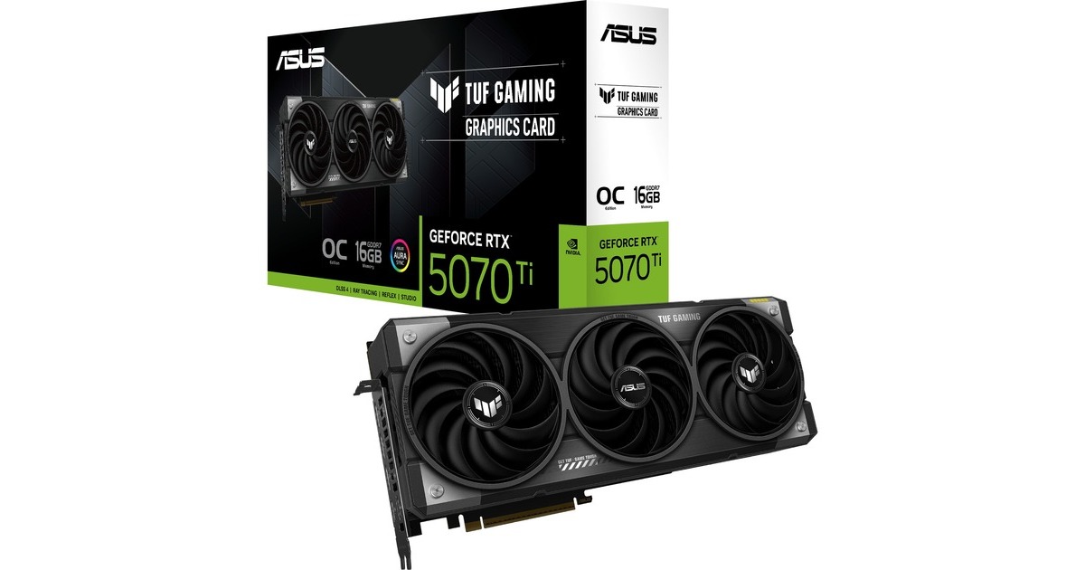 ASUS TUF Gaming GeForce RTX 5070 Ti OC 16GB
